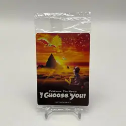 I Choose You! Pokemon The Movie Promo Pack Sealed - Image 1