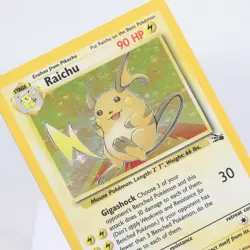 Pokemon TCG - Raichu 14/62 Fossil Holo Rare WOTC - EXC - Image 1