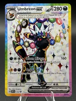Umbreon EX - Promo SVP 176 - Terra Holo Full Art - Pokemon TCG - NM - Image 1