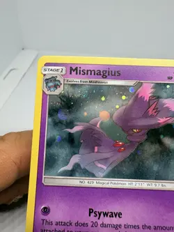 Double Swirl Mismagius SM222 Pokemon TCG Black Star Promo NM 2019 Galaxy Swirl - Image 3