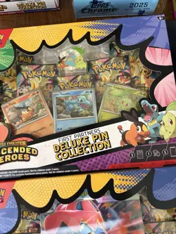 Pokemon Ascended Heroes EX Boxes & Pin Collection - Image 5