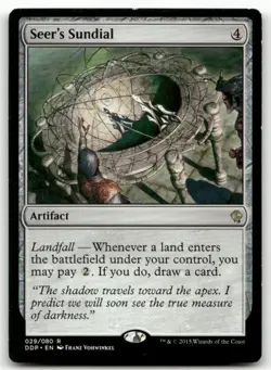 Seer's Sundial - Duel Decks Zendikar vs. Eldrazi MTG Moderately Played - Image 1