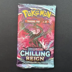 Pokemon TCG: Sword & Shield Chilling Reign Booster Pack - Factory Sealed - Image 1