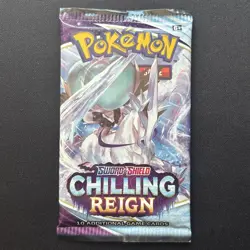 Pokemon TCG: Sword & Shield Chilling Reign Booster Pack - Factory Sealed - Image 2