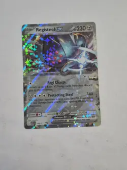 Registeel ex 145/217 Double Rare Ascended Heroes Pokemon Holo Near Mint - Image 1