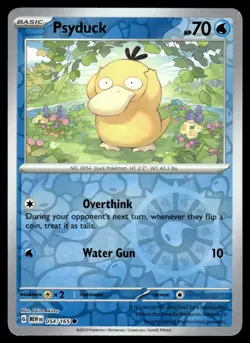 PSYDUCK - 054/165 - POKEMON 151 MEW ENGLISH - REVERSE HOLO - NM - Image 1