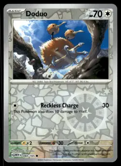DODUO - 084/165 Common 151 Pokemon Reverse Holo NM - Image 1