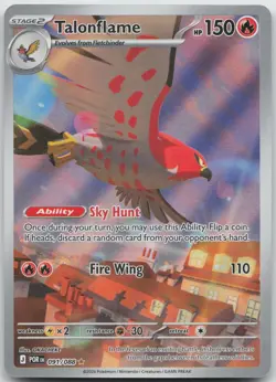 Talonflame 091/088 Holo Illustration Rare Perfect Order Pokemon NM/M - Image 1