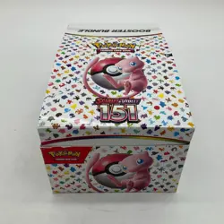 Auction #2 Pokemon TCG 151 Booster Bundle Display Unsealed w/Acrylic - Image 3