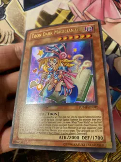 Yugioh Toon Dark Magician Girl Ultra Rare JUMP-EN010 LP - Image 4