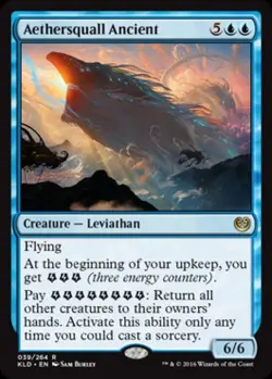 Aethersquall Ancient -Foil Light Play MTG Kaladesh - Image 1