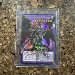 Yu-Gi-Oh! Overframe Red-Eyes Dark Dragoon 1st Edition Holo Fusion - Image 1