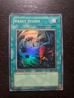 🔥🔥Yu-Gi-Oh Heavy Storm MRD-142 Super Rare Unlimited Edition HP🔥🔥 - Image 2