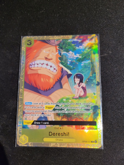 Dereshi! OP09-117 AA One Piece TCG Promo Card Premium Card Best Selection Vol. 4 - Image 1