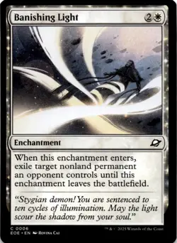 mtg magic banishing light ENGLISH lumiere de bannissement edge of eternities - Image 1