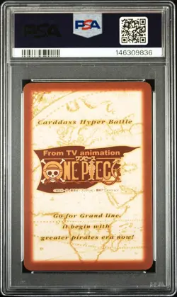 PSA 10 2001 Nami One Piece Carddass Hyper Battle BANDAI Japanese S129 POP 8 - Image 2