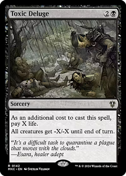 Toxic Deluge NM MTG Commander: Murders at Karlov Manor Regular - Image 1
