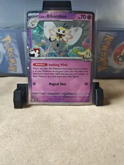 Lillie's Ribombee 067/159 Prize Pack Series Cards Holo - Image 1