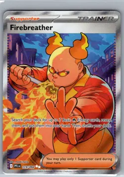 Firebreather 119/094 ME02: Phantasmal Flames - Pokemon Card - NM - Image 1