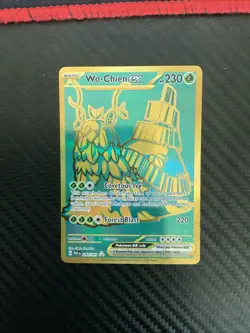 Pokemon TCG Wo-Chien EX 240/091 Paldean Fates Hyper Rare Card NM - Image 1