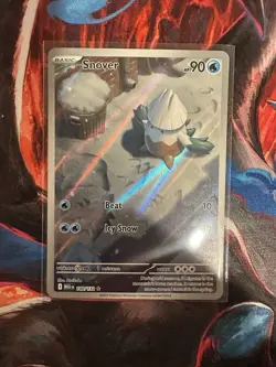 Pokemon TCG Snover Card 140/132 - Image 1