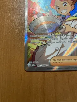 Pokemon TCG Crispin Trainer Supporter Card Stellar Crown 164/142 Fast Shipping - Image 2