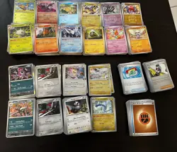 Ascended Heros NM Bulk Lot, 600+ cards of regular & Holo/reverse. Sorted by type - Image 1