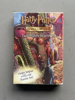 2001 Harry Potter Trading Card Game Two Player Starter Set - Open Box - Complete - Image 2