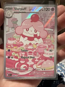 Slurpuff Pokemon Card 236/217 IR Illustration Rare Ascended Heroes - Image 1