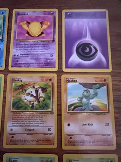 Vintage Pokemon Card Lot 16 Cards WOTC 1995-2000 Base/Jungle/Team Rocket NM/LP - Image 4