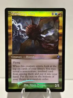 Wandering Mind (Retro Frame) 437 U Innistrad Remastered FOIL NM MTG - Image 1