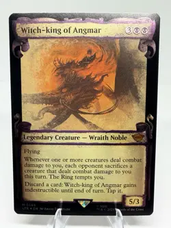 Witch-King of Angmar Lord of the Rings FOIL NM MTG 0565 - Image 1