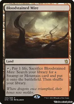 Bloodstained Mire [KTK - 230] - LP TCG MTG - Image 1