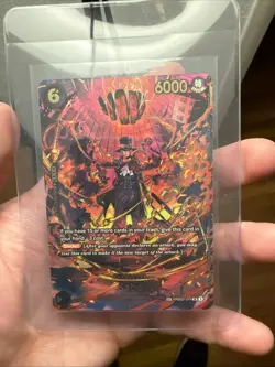 Sabo (SP) [OP15-EB04 - PRB02-014] - NM [Foil] TCG One Piece - Image 1