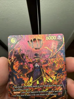 Sabo (SP) [OP15-EB04 - PRB02-014] - NM [Foil] TCG One Piece - Image 3