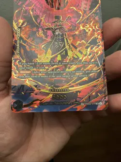 Sabo (SP) [OP15-EB04 - PRB02-014] - NM [Foil] TCG One Piece - Image 4