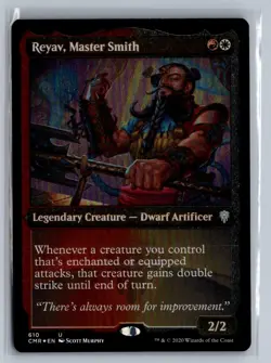 Reyav, Master Smith (Foil Etched) 610 Commander Legends MTG Foil NM - Image 1