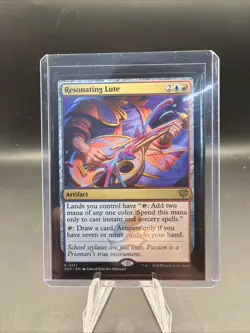 Resonating Lute 0221 Secrets of Strixhaven Regular Magic The Gathering - Image 1