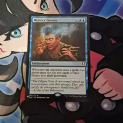 MTG Memory Erosion Commander Anthology Vol 2 Rare Enchantment 2018 - NM - Image 1