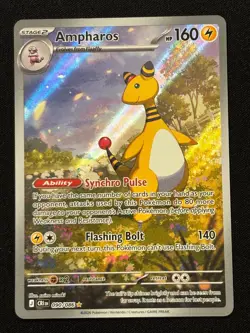 Ampharos 090/086 - Illustration Rare - Pokemon TCG: Chaos Rising - English NM - Image 1