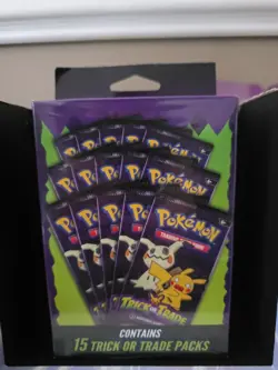 2025 Pokemon TCG TRICK OR TRADE Booster New Sealed (with 15 Packs inside) SEALED - Image 1
