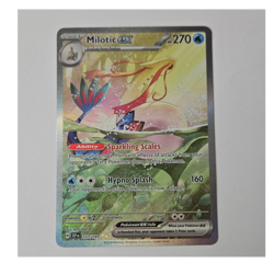 Pokemon Milotic ex 237/191 SV08 Surging Sparks Illustration Rare Full Art Holo - Image 1