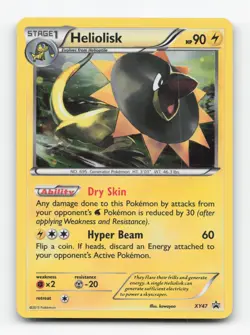 Pokemon TCG - Heliolisk - XY47 XY47 Lightly Played Holo Promo XY Promo - Image 1