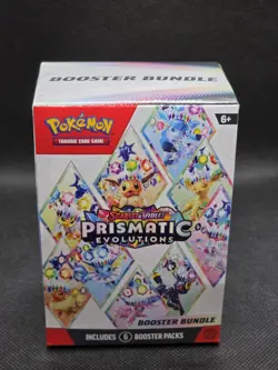 Pokemon TCG: S&V Prismatic Evolutions Factory Sealed Booster Bundle Box - Image 1