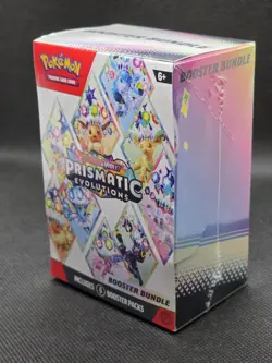 Pokemon TCG: S&V Prismatic Evolutions Factory Sealed Booster Bundle Box - Image 3