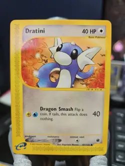 Pokemon Dratini 107/165 Expedition Base Set Regular - Image 1