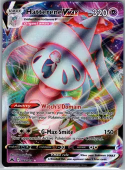 Hatterene Vmax 066/159 - Pokemon TCG Crown Zenith - Full Art Ultra Rare (NM) - Image 1