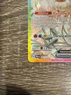Eevee EX 167/131 SIR Special Illustration Rare Prismatic Evolutions Pokemon - Image 5