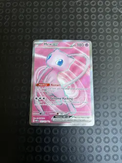 Pokemon 151 Mew EX 193/165 Ultra Rare Full Art Holo - Image 1