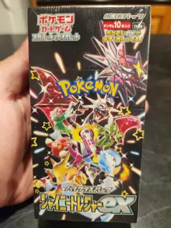 Pokemon TCG: Scarlet & Violet - Shiny Treasure ex SV4A Booster Box JAP - Image 1